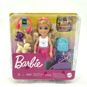 Barbie Chelsea Dreamhouse Adventures 6” Doll Pet & Accessories Mattel